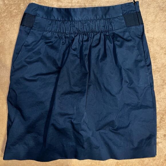 Banana Republic Black Mini Skirt stretchy size 0 - Picture 1 of 7